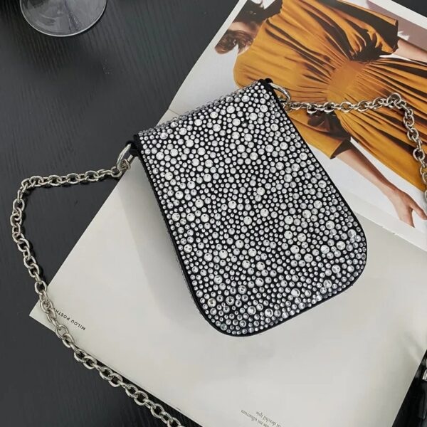 Women Fashion P Lux High Quality Glitter Cross Body Shoulder BagHigh