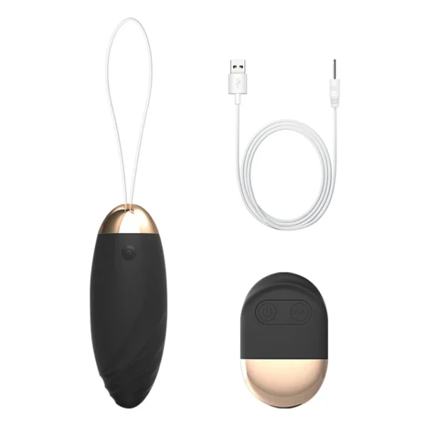 17 Wireless Jump Egg Remote Control Vibrator G-spot Massager Sex Toys for Women Sex ShopBlack