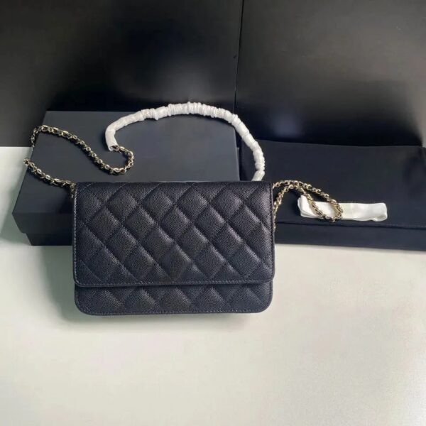 Calf Skin Wallet C Lux Fashion Women Cross Shoulder Chain BagHigh